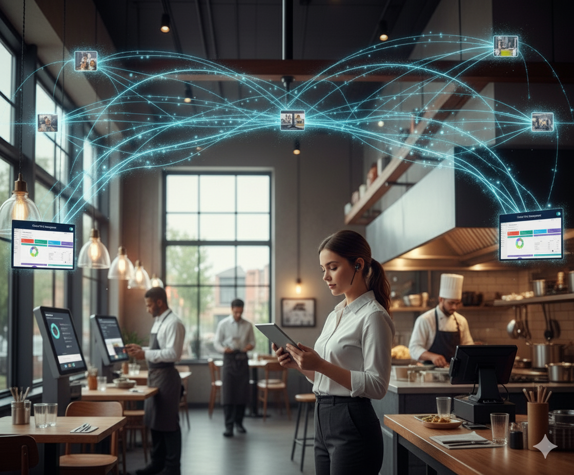 Cloud based QR code ordering platform for restaurants